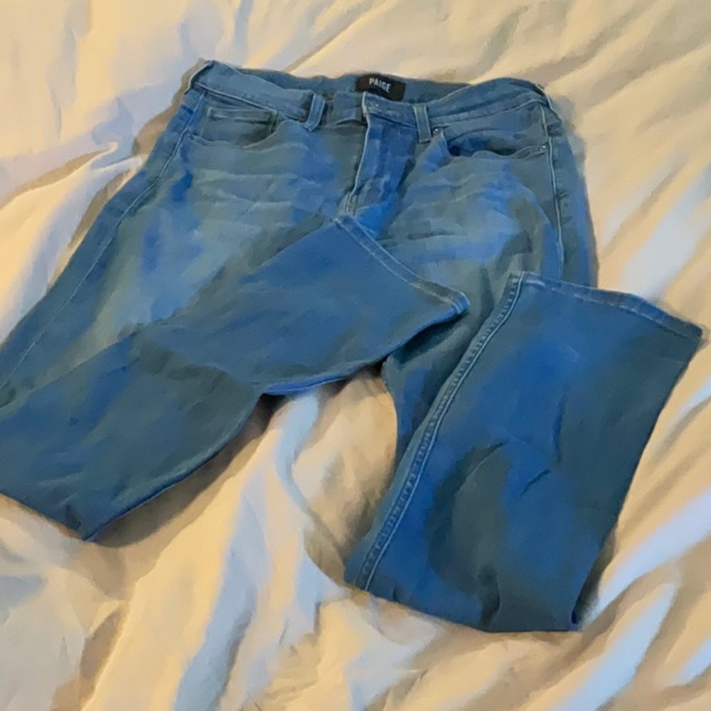 PAIGE Classic Indigo Jeans